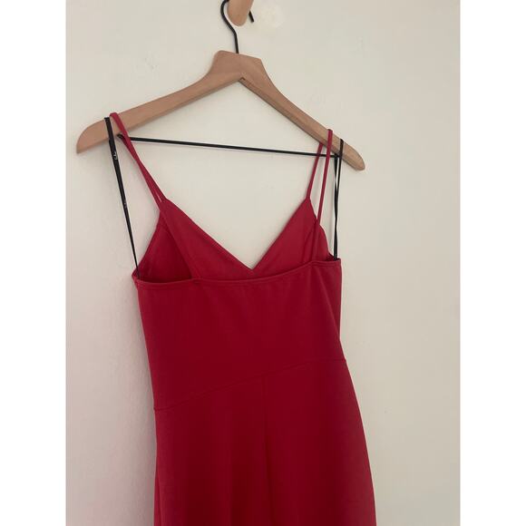 Lulus Forever Your Girl Burgundy Red Mini Dress Size Small Christmas Party - Picture 10 of 10